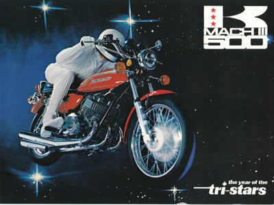 Brochures - Kawasaki Triples. Iconic 2-strokes